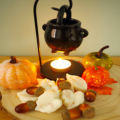 Black Ceramic Hanging Cauldron Wax Melt Warmer