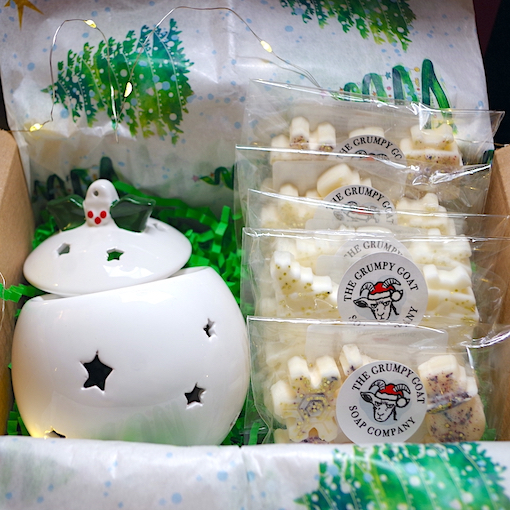 The White Bauble Christmas Gift Box