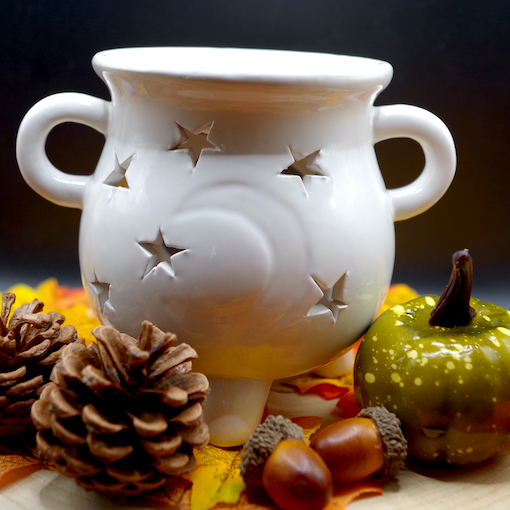 White Starry Night Burner 3